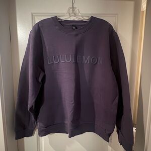 lululemon athletica Men's/ Women’s Crewneck Sweater in Deep Purple
